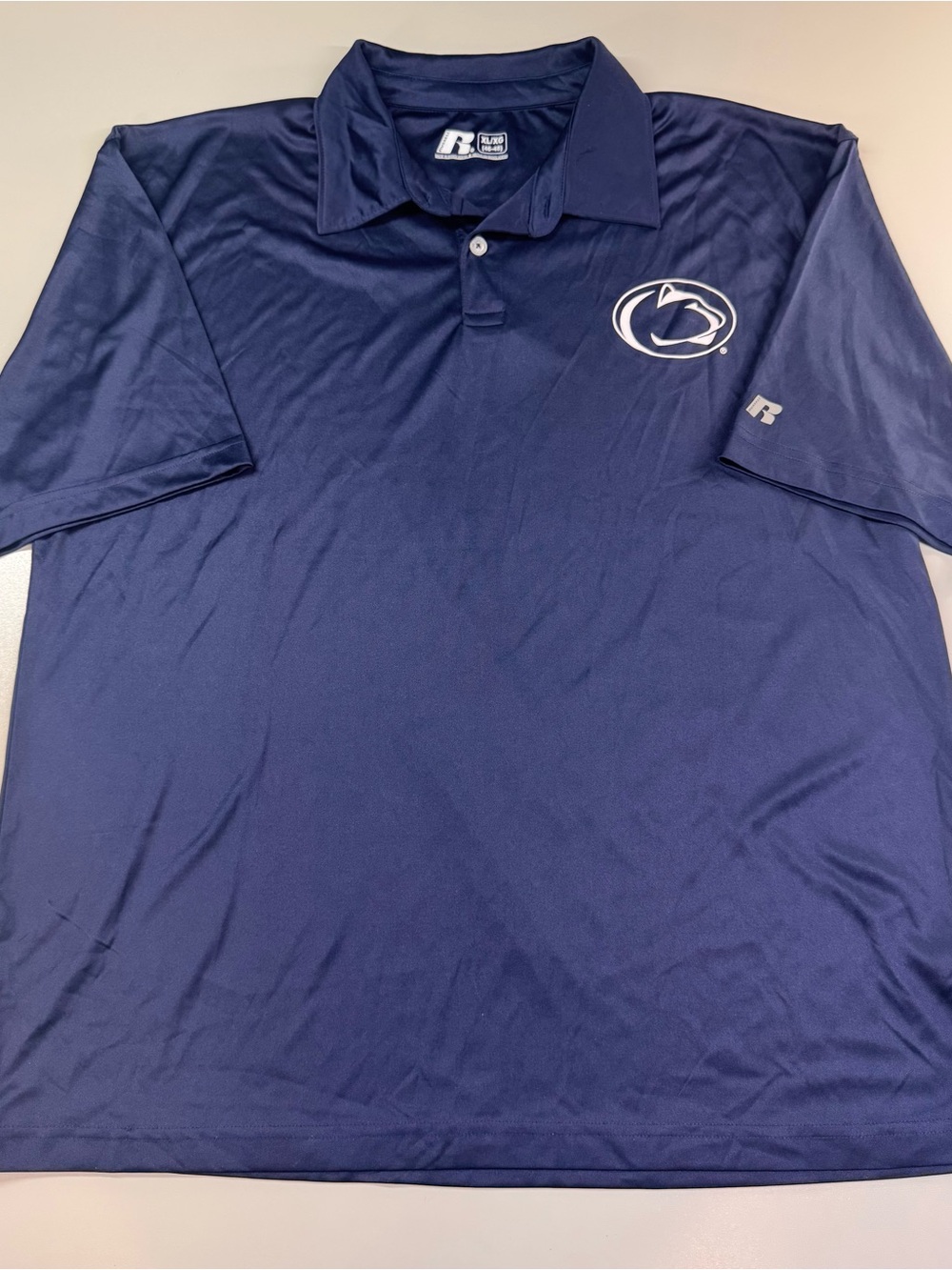 Russell Athletic Navy Penn State Nittany Lions Polo